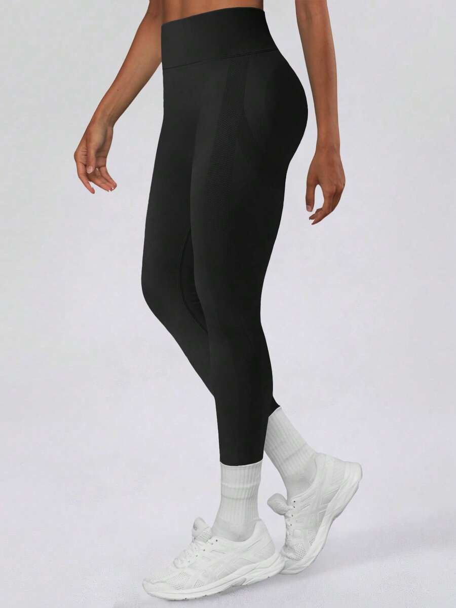 Yoga Fitness Leggings - High Waist Seamless Sports Leggings Butt