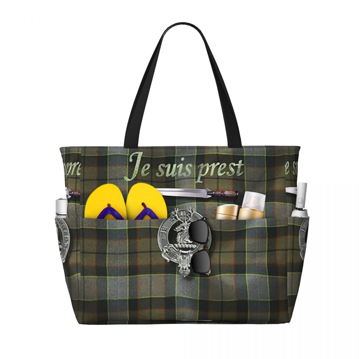 Yoga Fitness Tva - Je Suis Prest Tartan Outlander TV