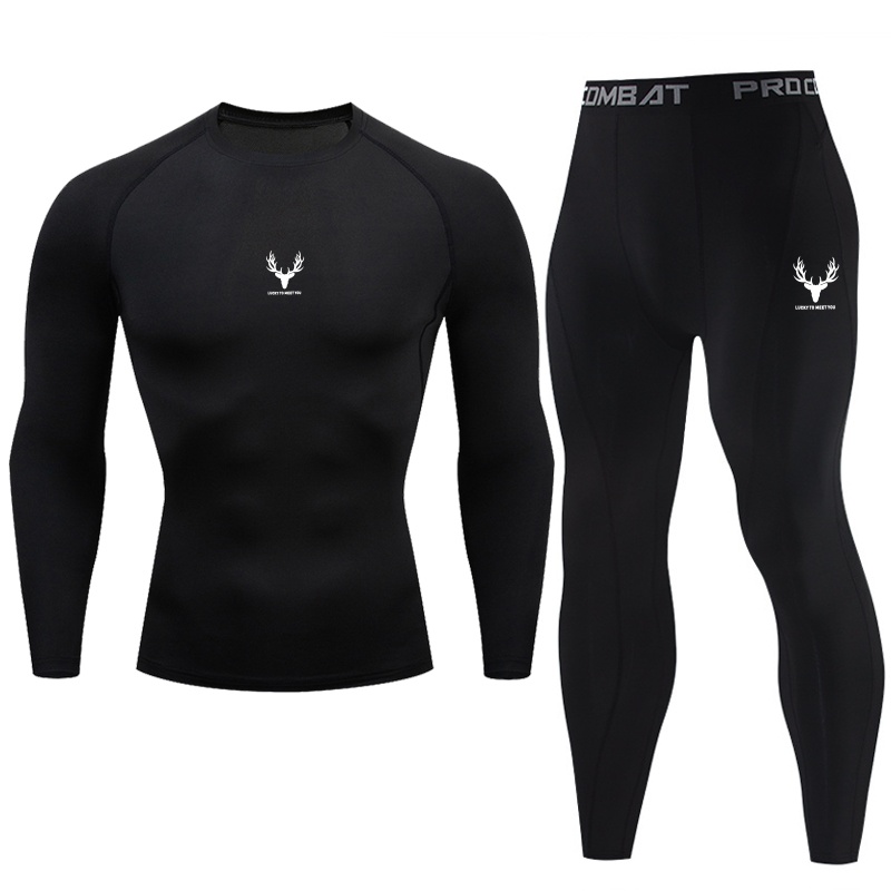 Yoga Fitness Yoga - Men's tight fitting sportswear set fitness