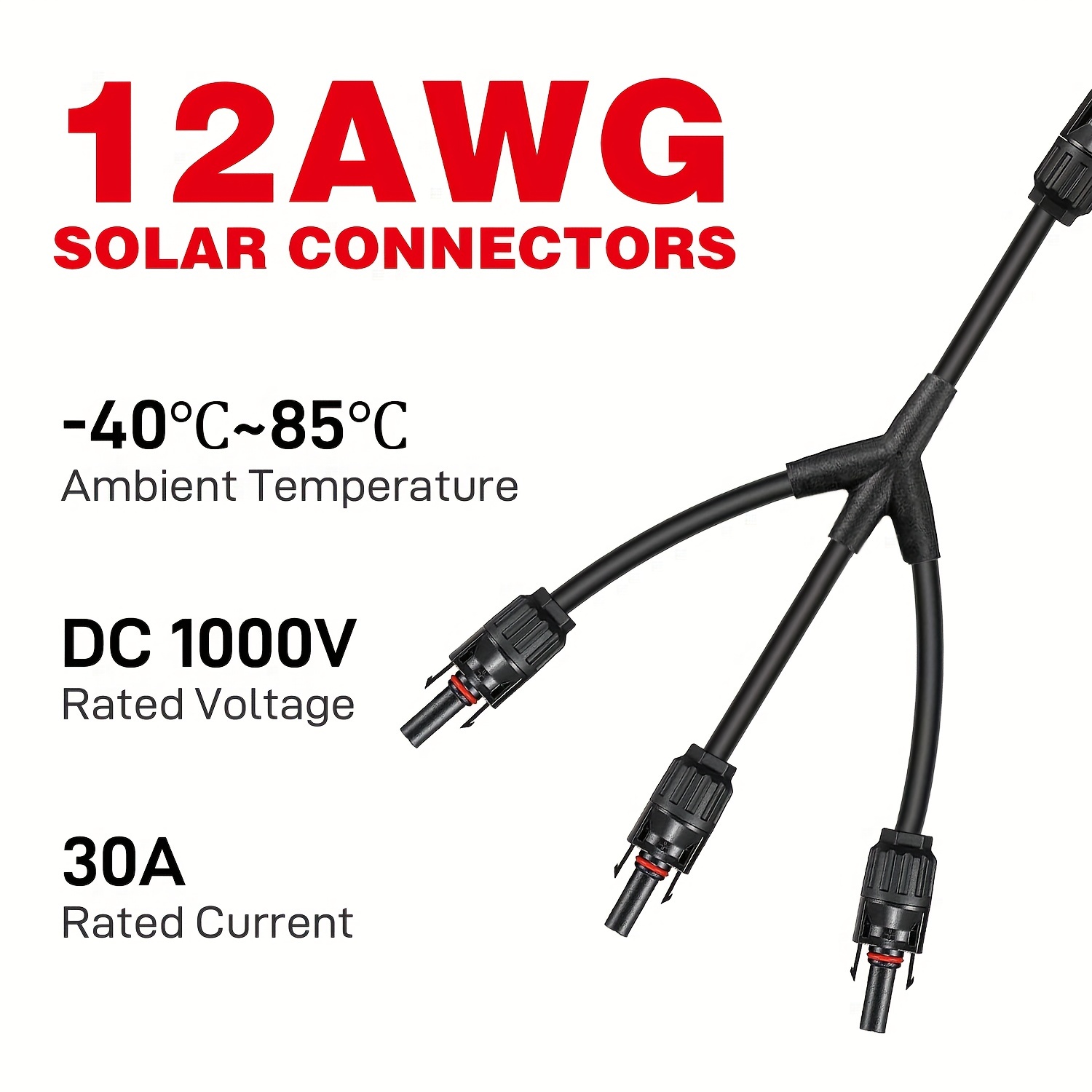1 Pair, 12Awg Solar Panel Y Br – Dip Bar Parallel Bewertung und Preis