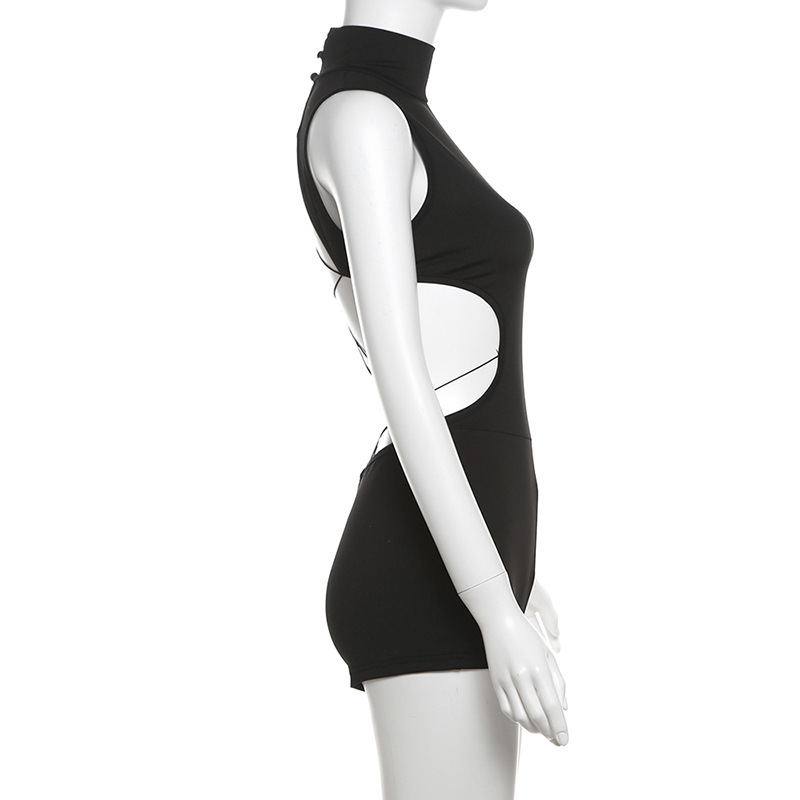 Sexy Hollowed Backless Gym Scr – Yoga Overall Fitness Bewertung und Preis