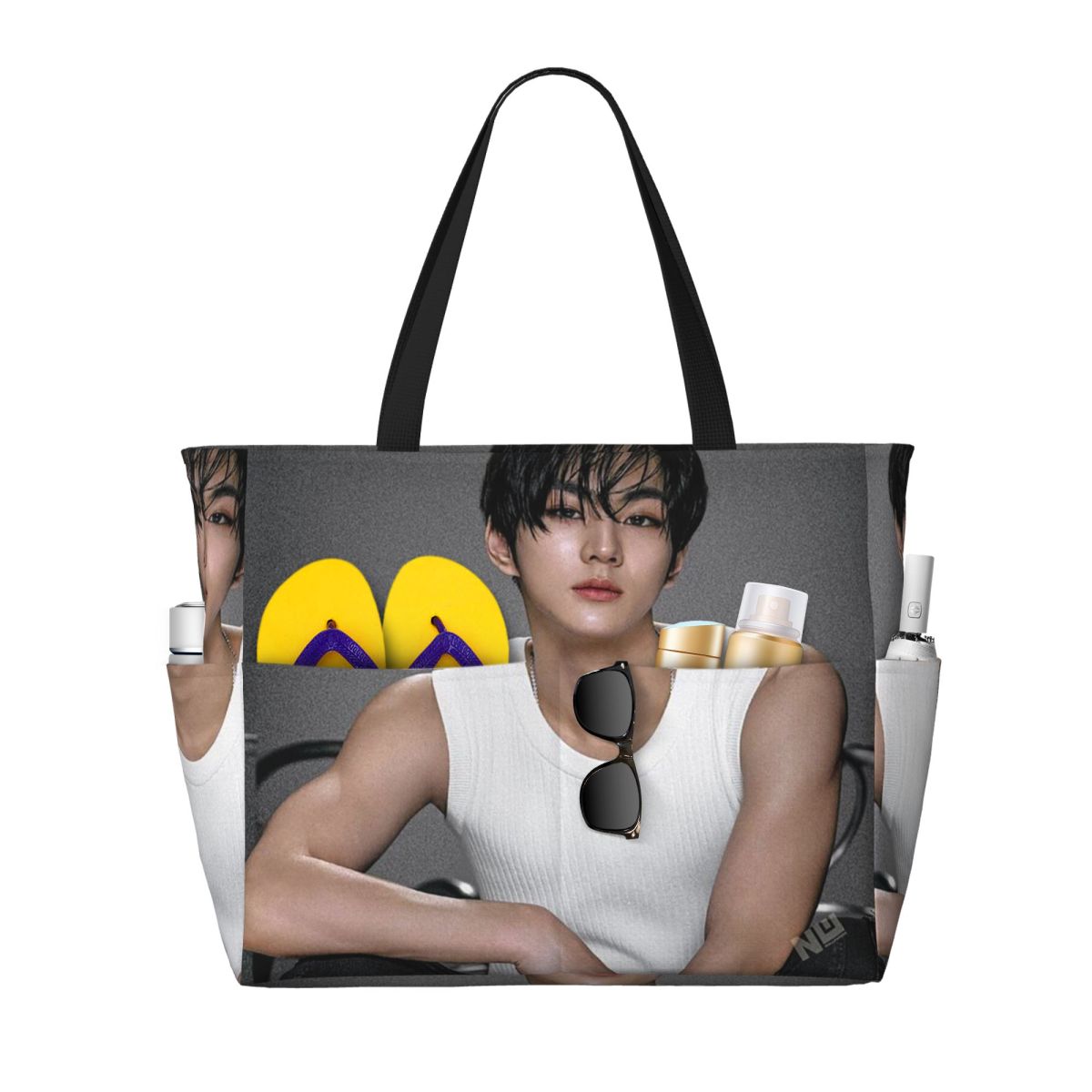 Jungwon En Kpop Beach Tote Bag – Yoga En Fitness Bewertung und Preis