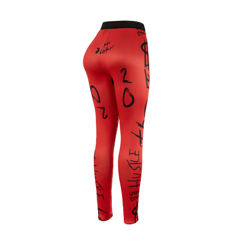 Popular Letter Printed Sexy Fi – Yoga Overall Fitness Bewertung und Preis