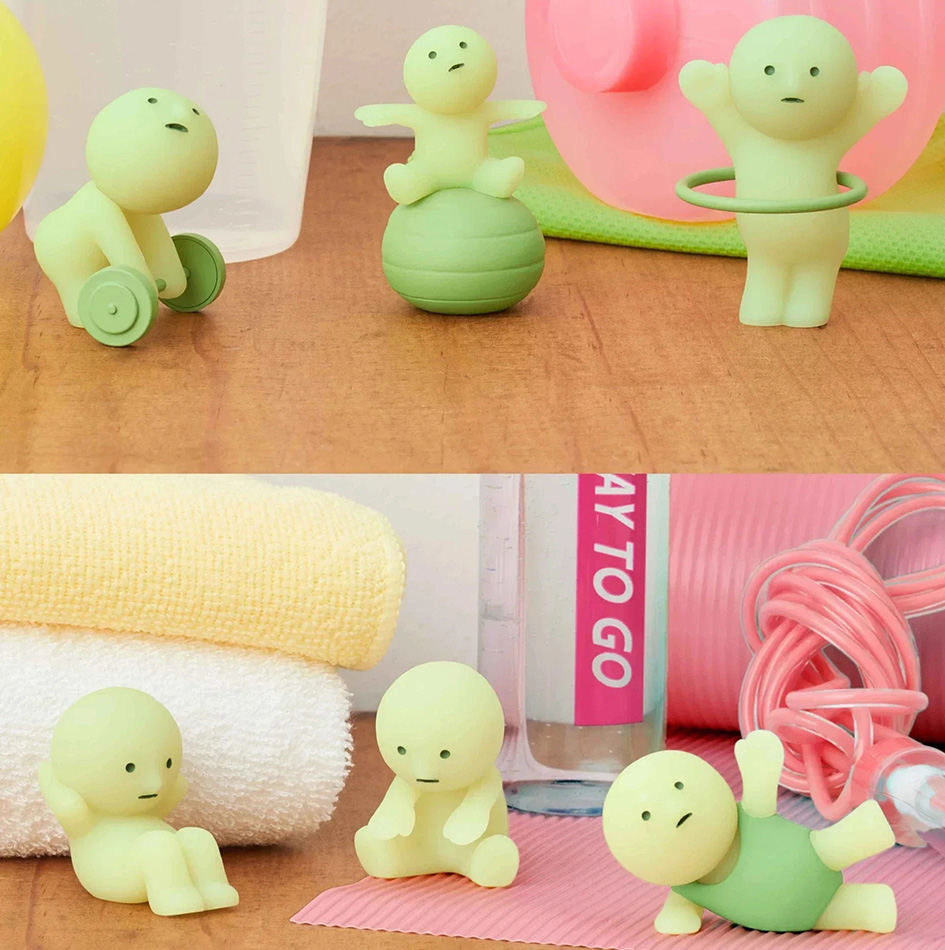 Glow In The Dark Mini Figure S – Yoga Fitness Tva Bewertung und Preis