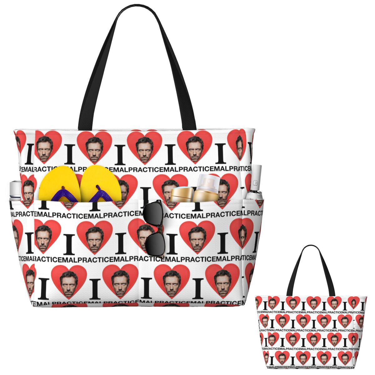 Dr House MD TV Beach Tote Bag  – Yoga Fitness Tva Bewertung und Preis