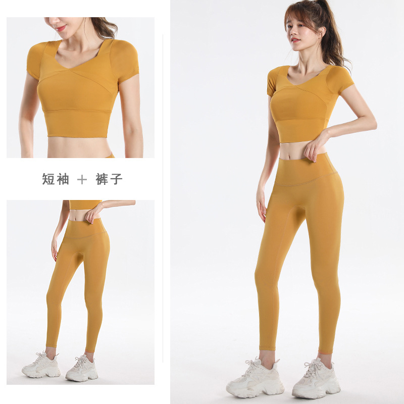 Quick Dry Set Sports Top With  – Yoga Fitness Yoga Bewertung und Preis