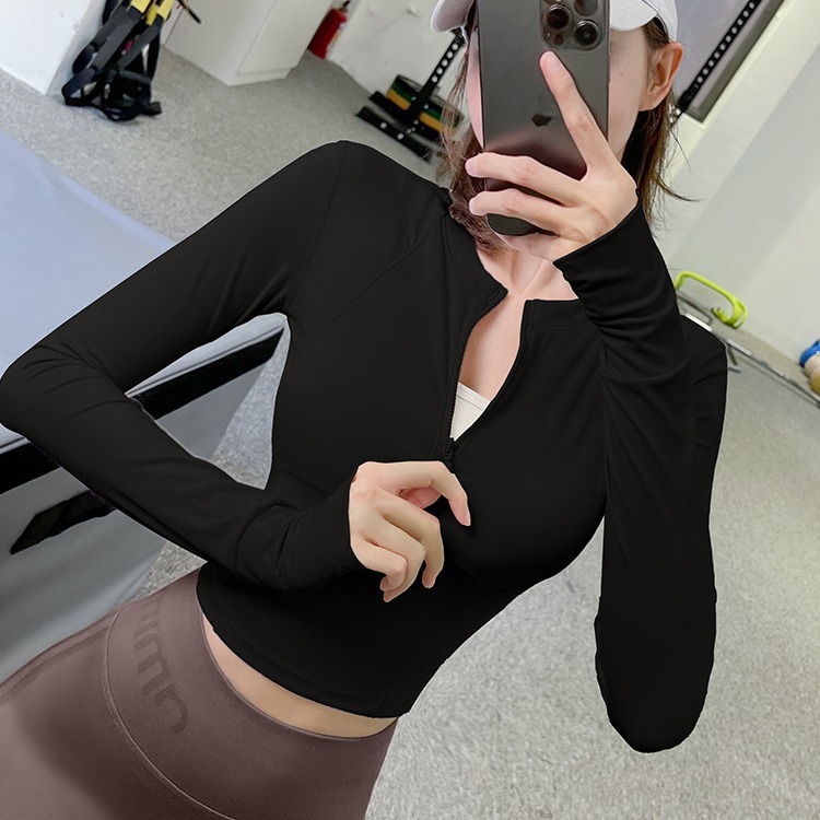 Women Slim Fit Long Sleeve Yog – Yoga Fitness Jacket Bewertung und Preis