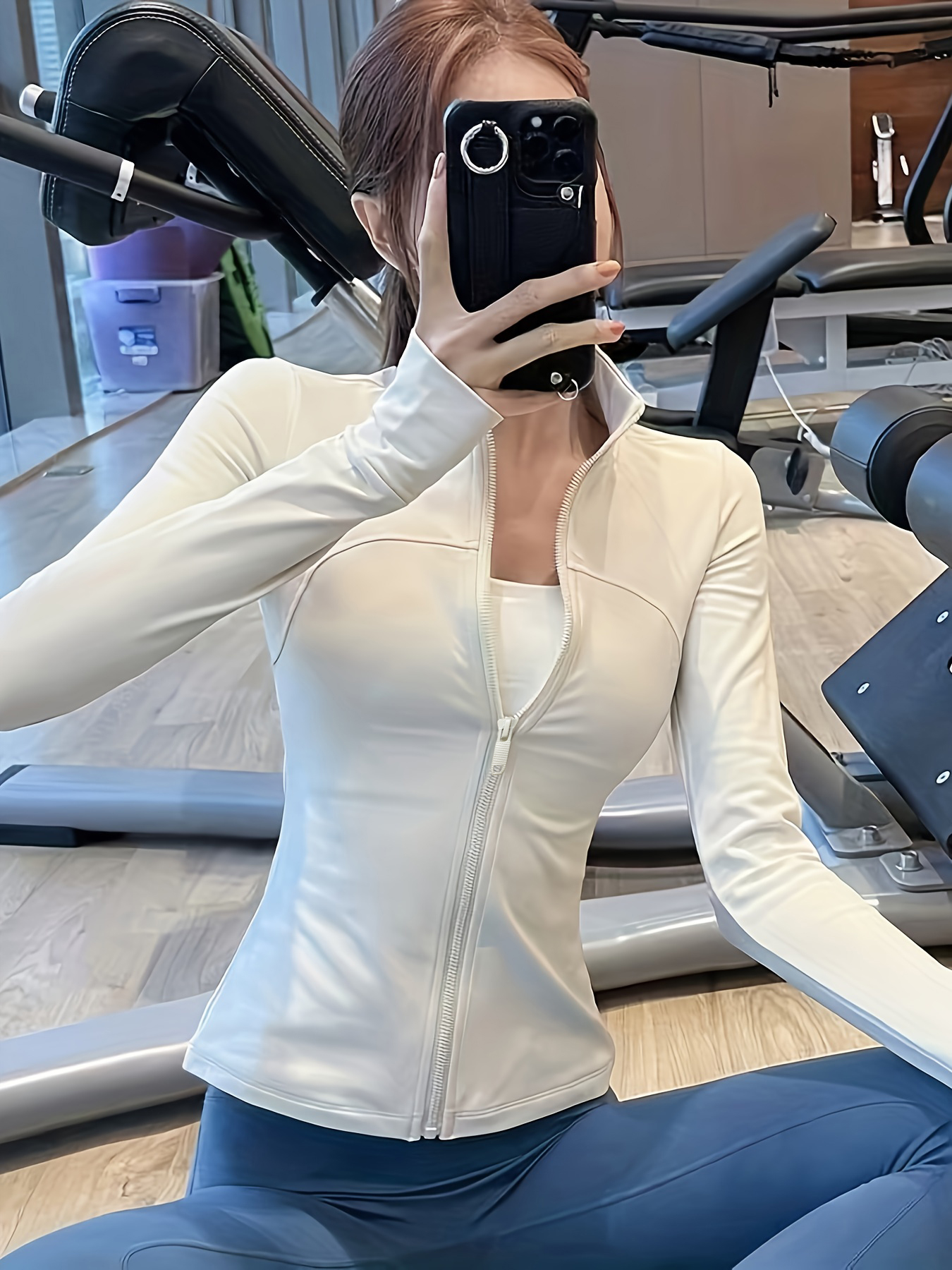Women's Solid Color Small Stan – Yoga Fitness Jacket Bewertung und Preis