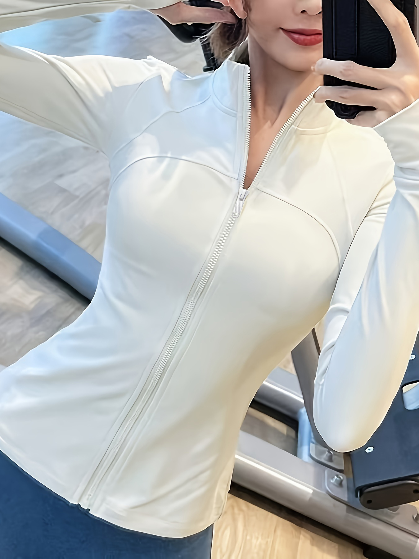 Women's Solid Color Small Stan – Yoga Fitness Jacket Bewertung und Preis