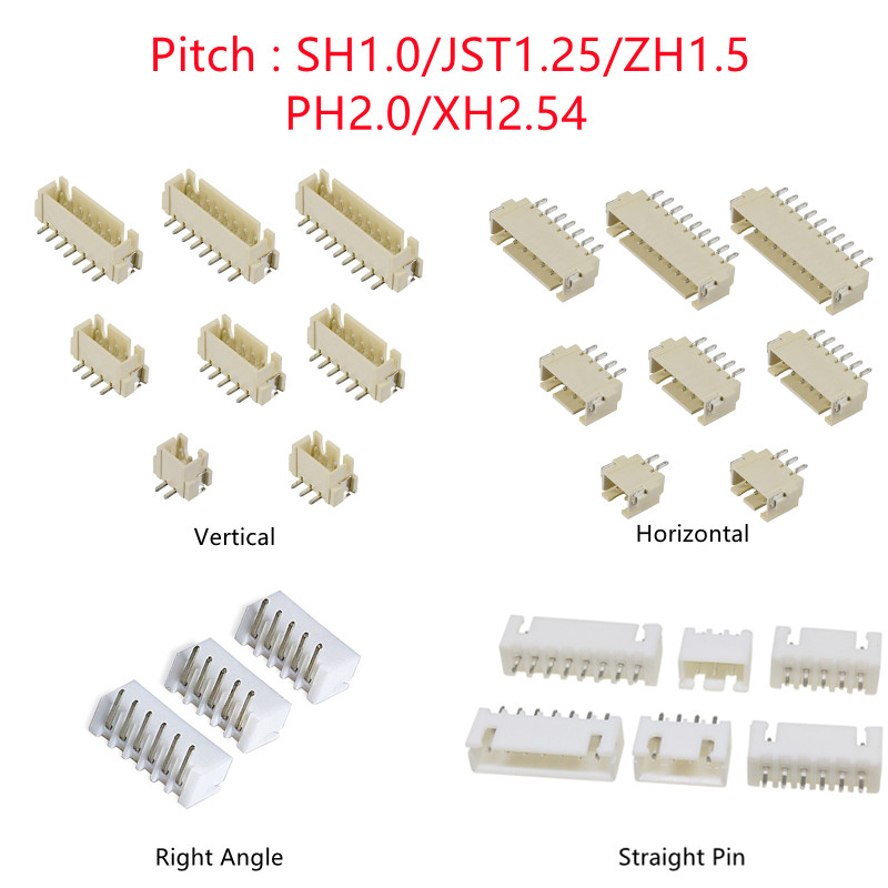 10PCS SH/JST/ZH/PH/XH Pitch 1. – Dip Bar Parallel Bewertung und Preis