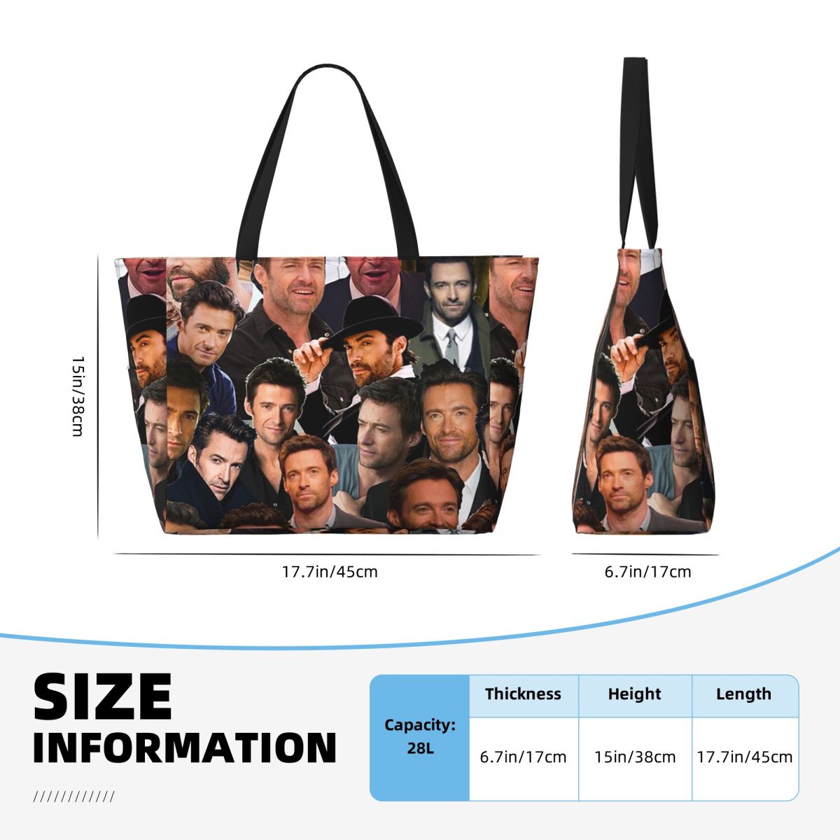 Hugh Jackman Photo Collage Bea – Yoga Fitness Photos Bewertung und Preis
