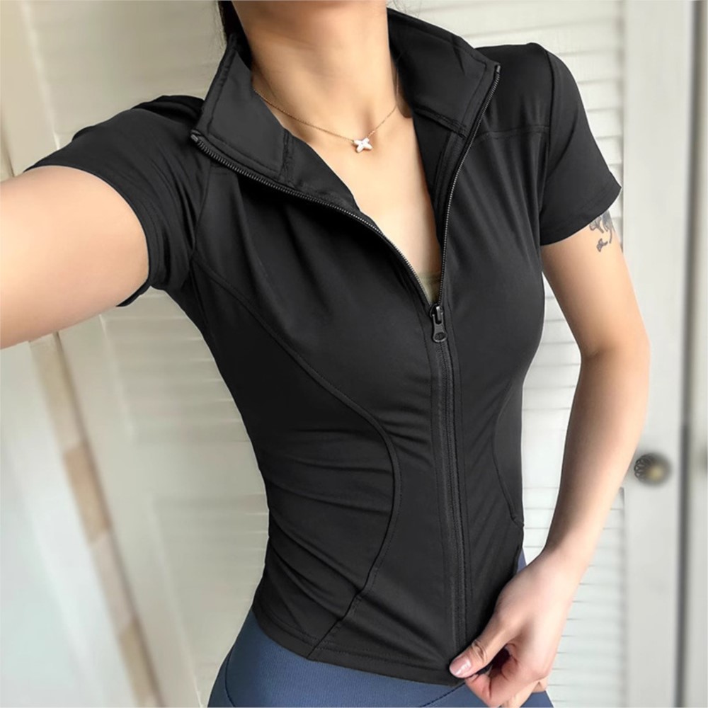 Yoga Wear Women's Short-sleeve – Yoga Fitness Jacket Bewertung und Preis