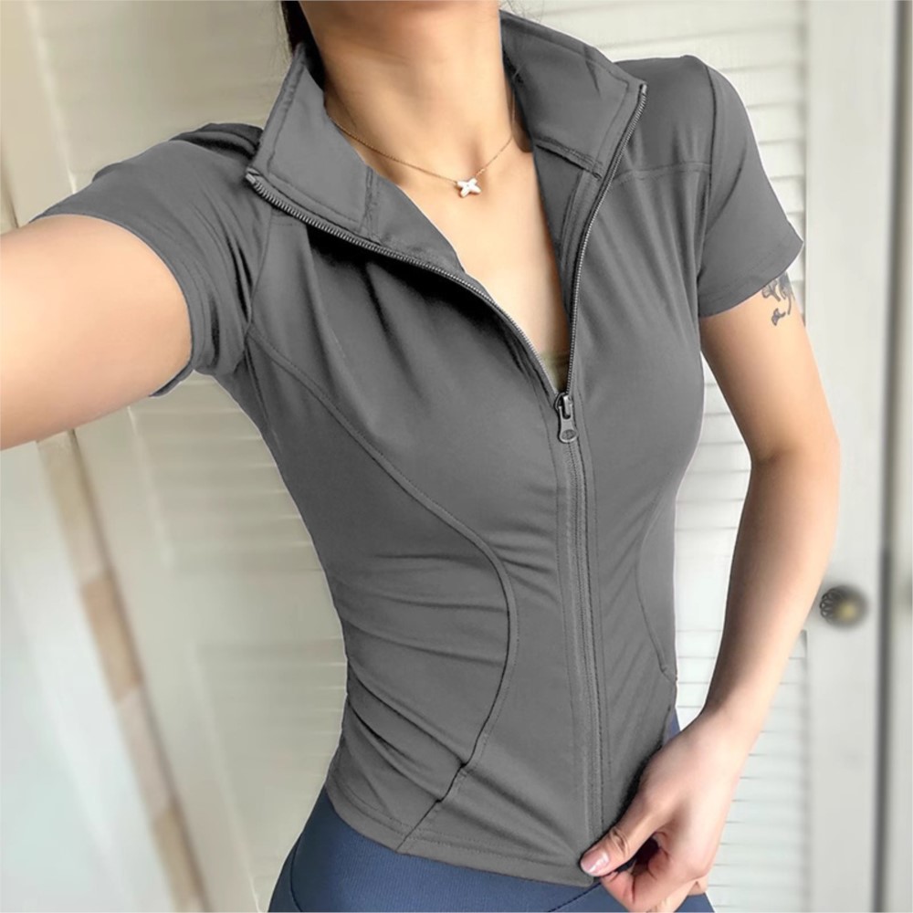 Yoga Wear Women's Short-sleeve – Yoga Fitness Jacket Bewertung und Preis