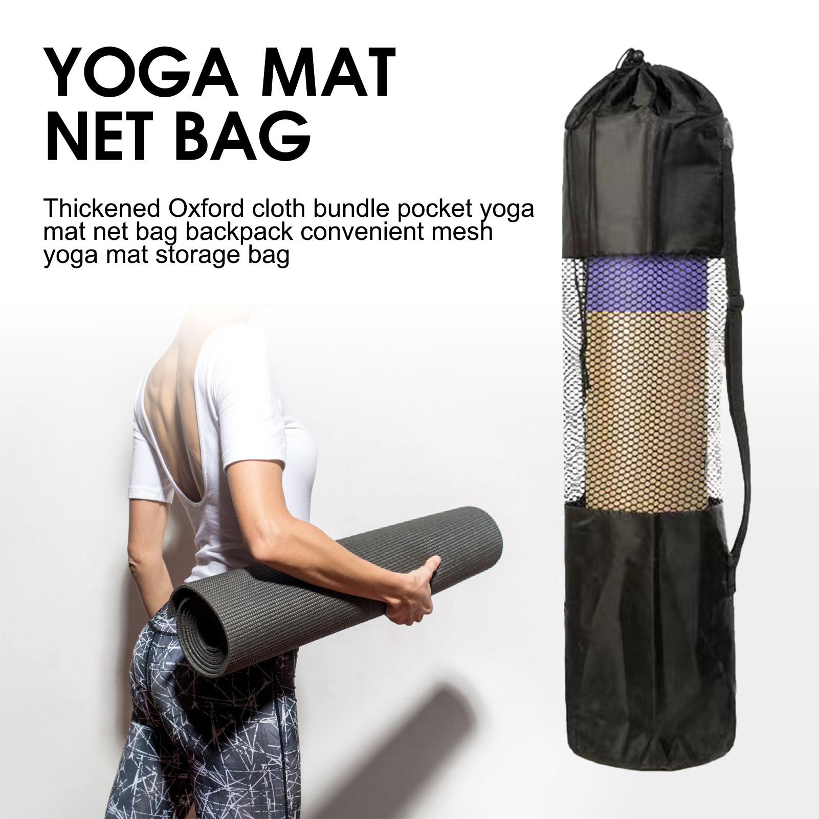 Yoga Mat Bag with Mesh Window  – Fitness Yoga Pilates Bewertung und Preis