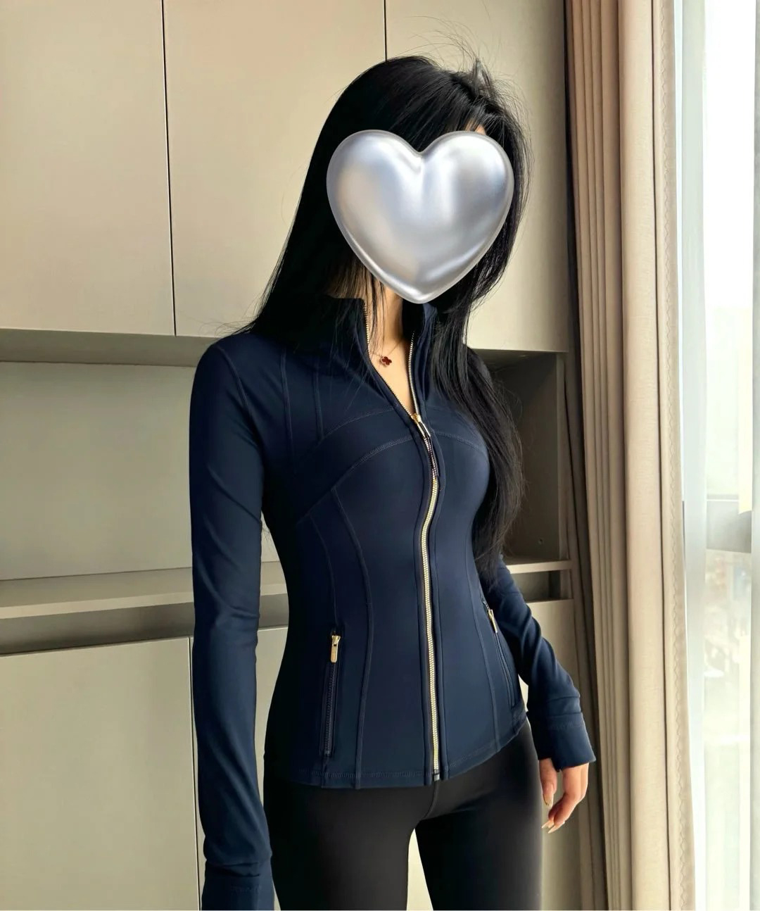 New version of gold zipper sli – Yoga Fitness Jacket Bewertung und Preis