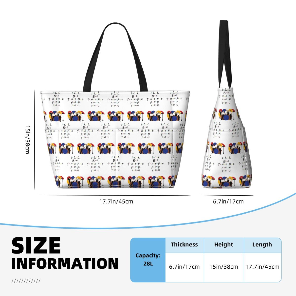 Friend TV Show Beach Tote Bag  – Yoga Fitness Tva Bewertung und Preis