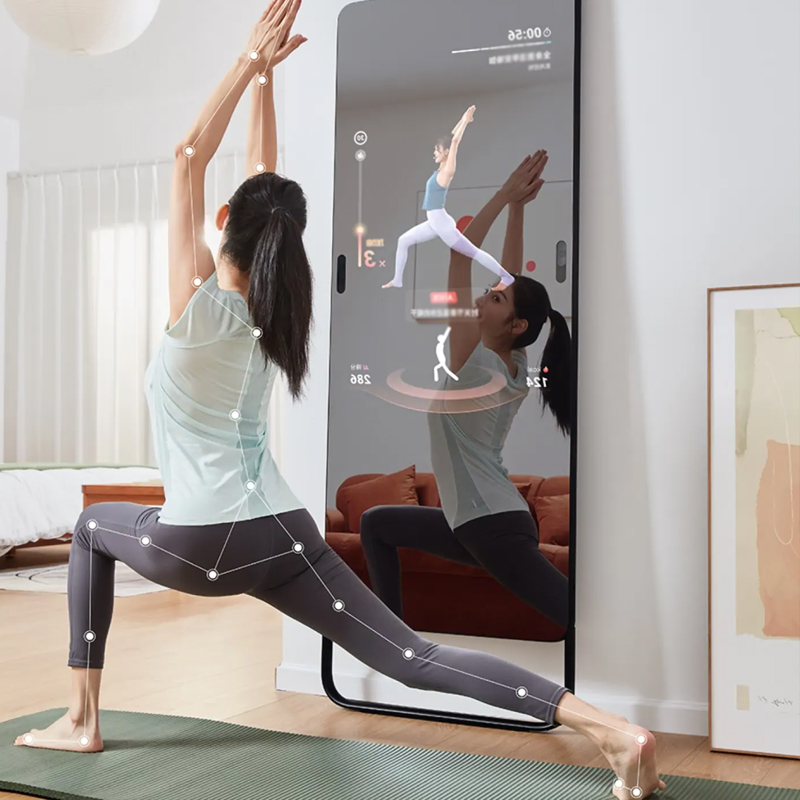 Hot Sale Smart Workout Mirror  – Yoga Fitness Tva Bewertung und Preis