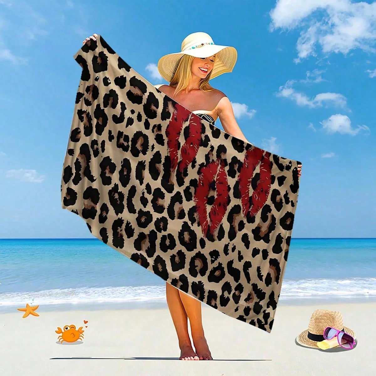 Toalla de playa con estampado  – Yoga En Fitness Bewertung und Preis