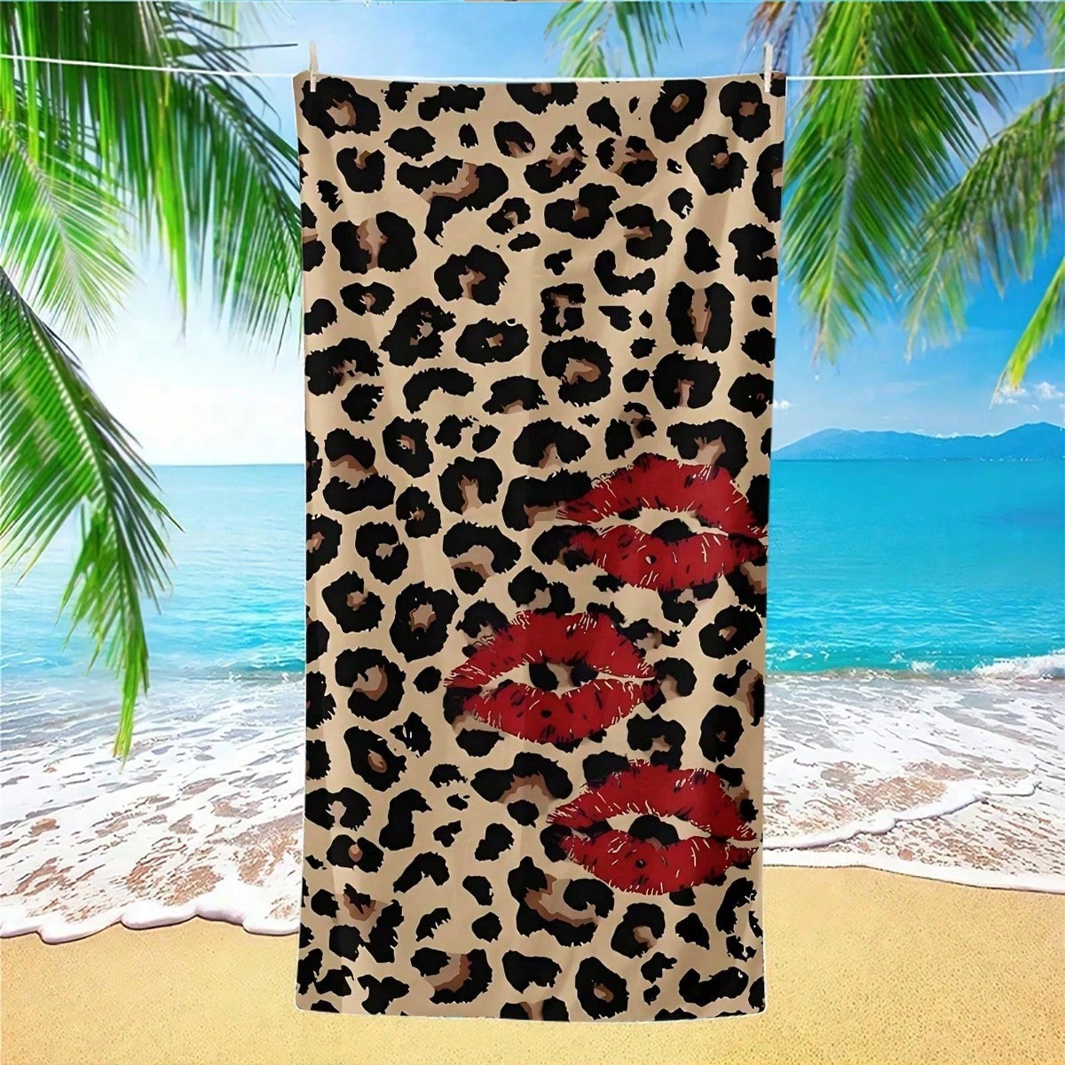 Toalla de playa con estampado  – Yoga En Fitness Bewertung und Preis
