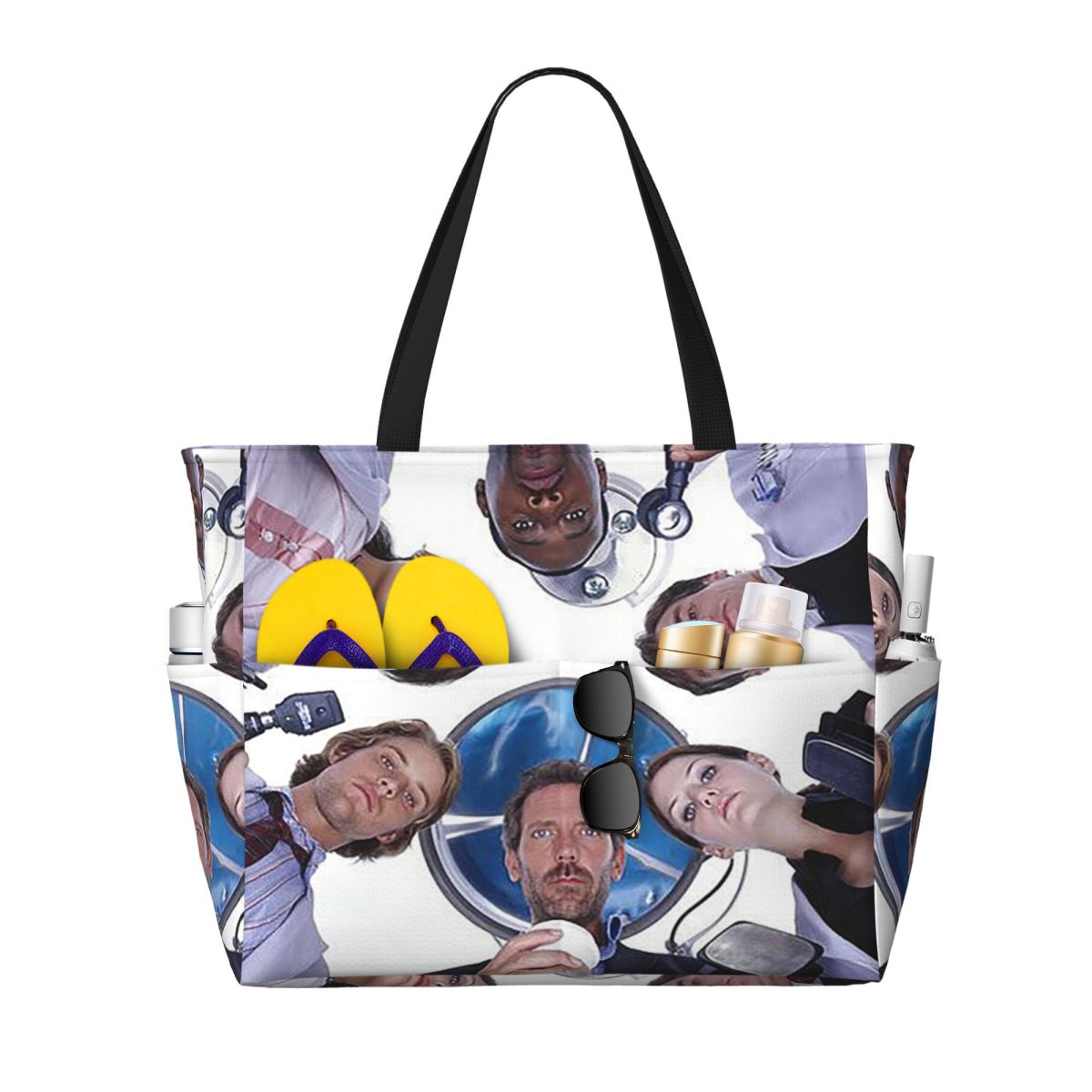House MD TV Show Beach Tote Ba – Yoga Fitness Tva Bewertung und Preis