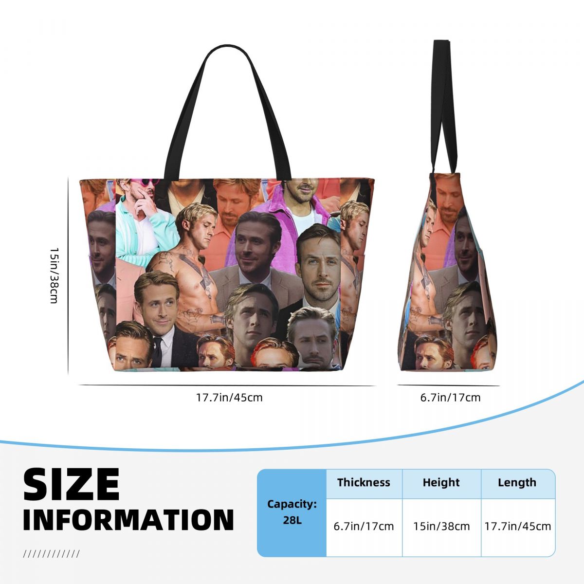 Ryan Gosling Photo Collage Bea – Yoga Fitness Photos Bewertung und Preis