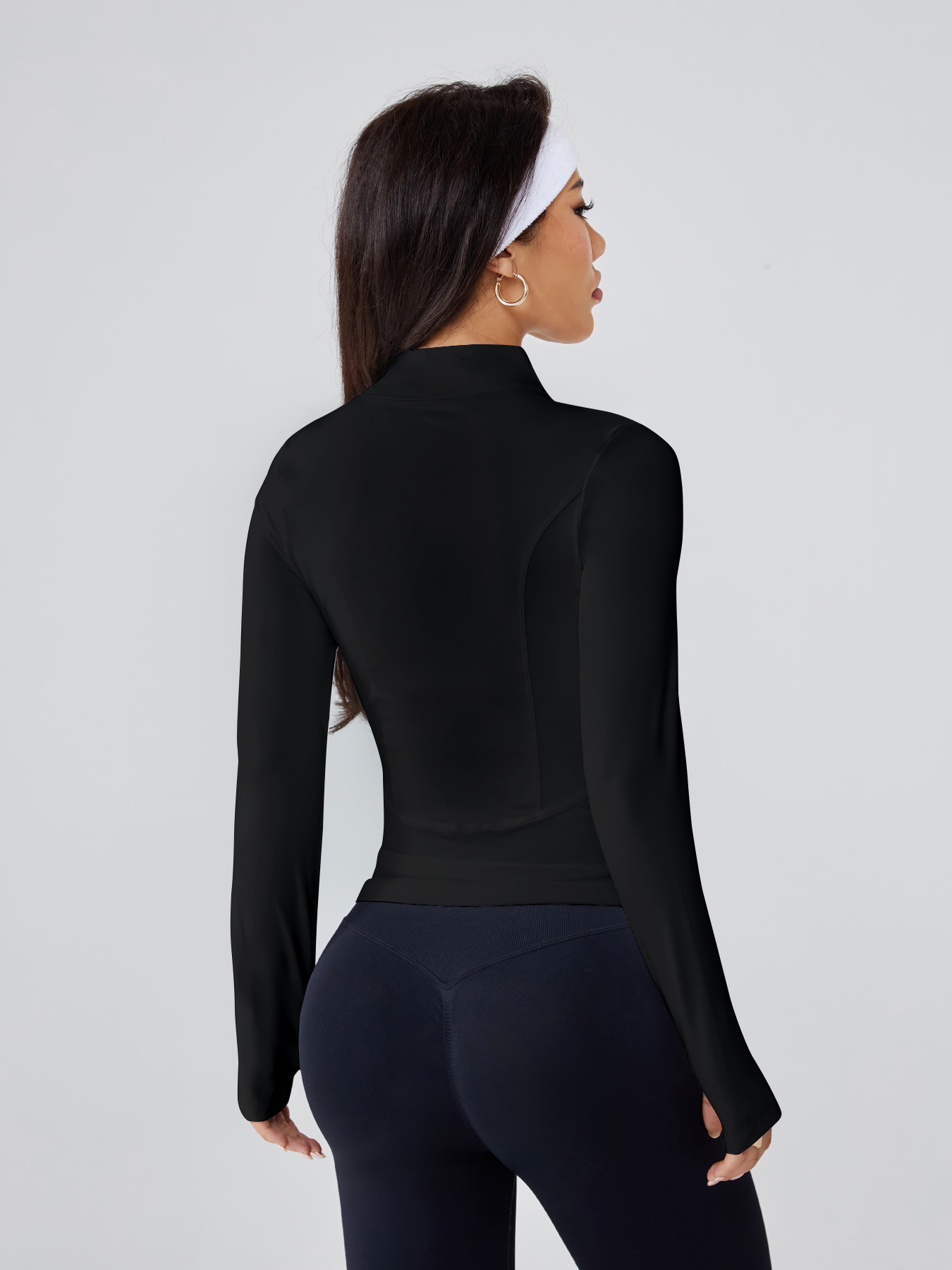 Women's Long-Sleeve Fitted Ath – Yoga Fitness Jacket Bewertung und Preis
