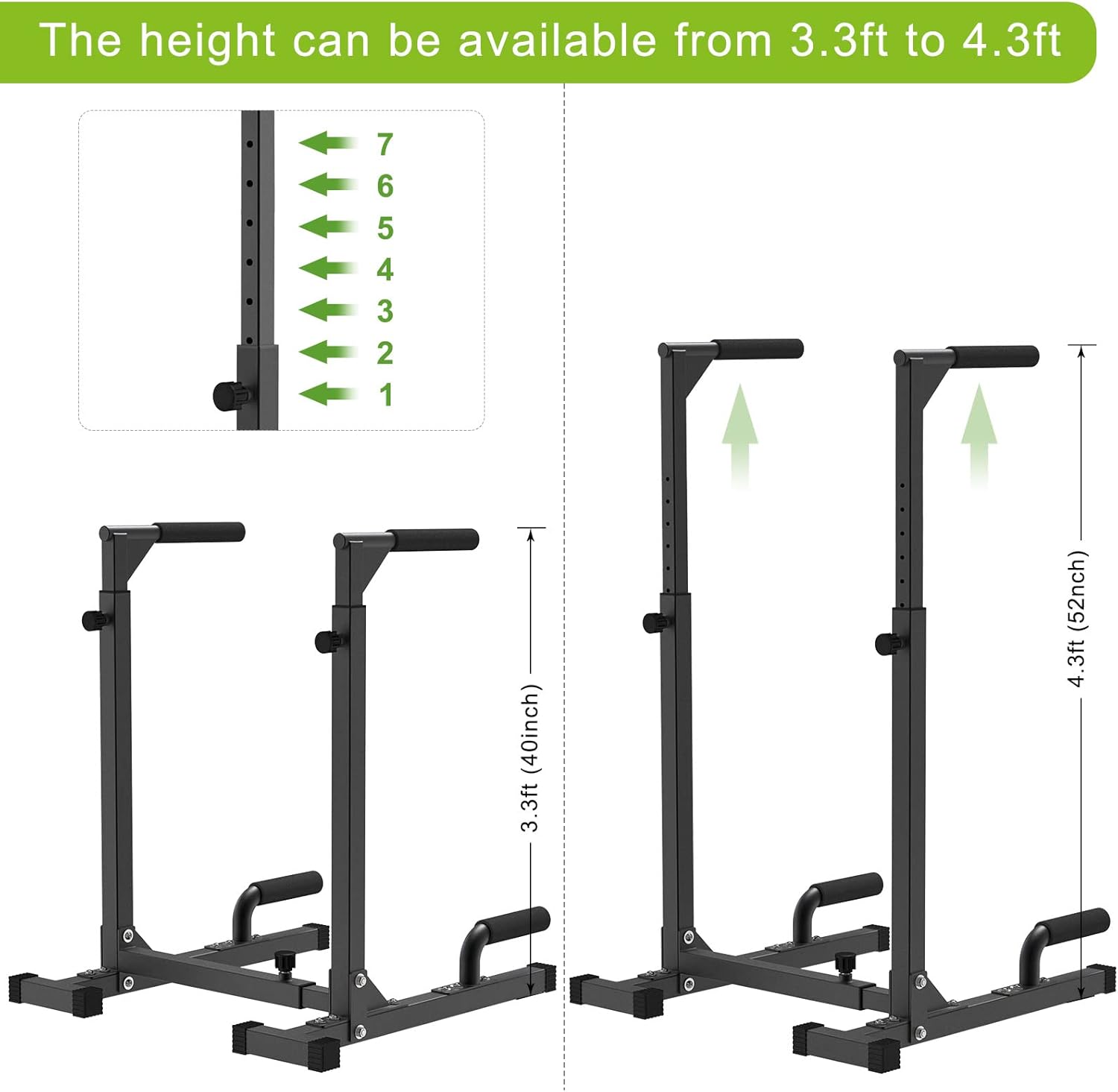 Heavy Duty Steel Multi-Functio – Dip Bar Parallel Bewertung und Preis