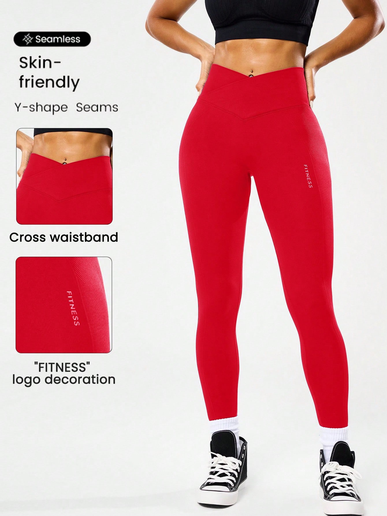 High-waisted seamless yoga leg – Yoga Fitness Leggings Bewertung und Preis