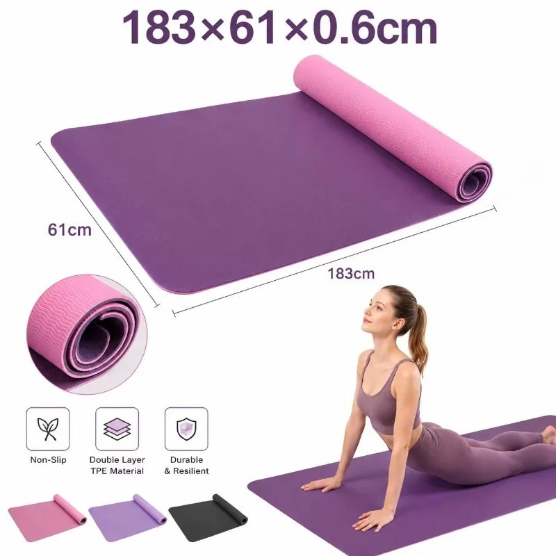 Yoga Mats Anti-slip Sport Fitn – Fitness Yoga Pilates Bewertung und Preis