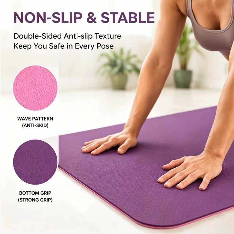 Yoga Mats Anti-slip Sport Fitn – Fitness Yoga Pilates Bewertung und Preis