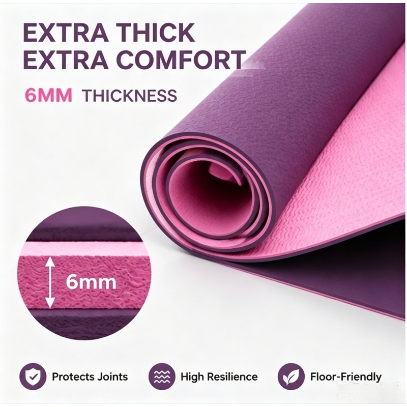 Yoga Mats Anti-slip Sport Fitn – Fitness Yoga Pilates Bewertung und Preis